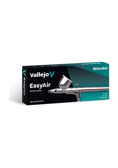 Vallejo 90003 Easyair Tek Hamleli Single Action 0.3 MM Memeli 9 ML Hazneli Boya Tabancası