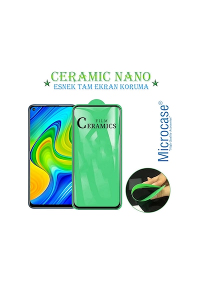 Xiaomi Redmi Note 9 Tam Kaplayan Esnek Ceramic Nano Ekran Koruma