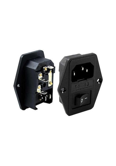 Powermaster C7 Dişi Fiş Şase Anahtarlı Kulaklı Ic-214