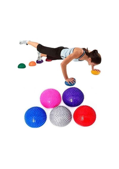 Duyu Denge Nehir Taşlarıdikenli Duyusal Denge Yarım Top6 Lı Set