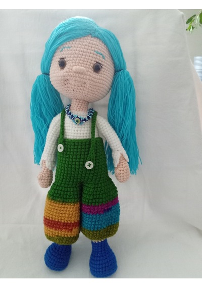 Amigurumi Bebek Mavi