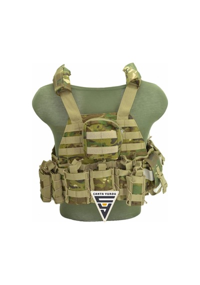 Nature Special Cordura Askeri Taktik Yelek Kamuflaj