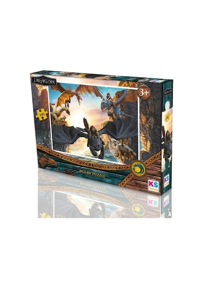 100 Parça Ejderha Temalı Puzzle