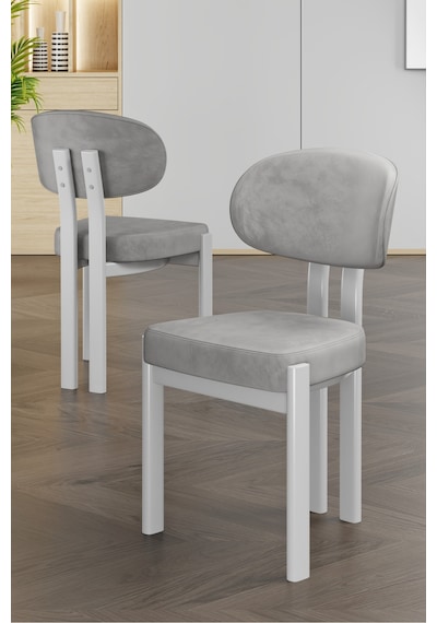 Canisa Radon Serisi Mdf 90x168 Sabit Beyaz Mutfak Masası Takımı 6 Gri Sandalye Beyaz Masa Gri Sandalye Canisa Radon Serisi Mdf 90x168 Sabit Beyaz Mutfak Masası Takımı 6 Gri Sandalye Beyaz Masa Gri Sandalye