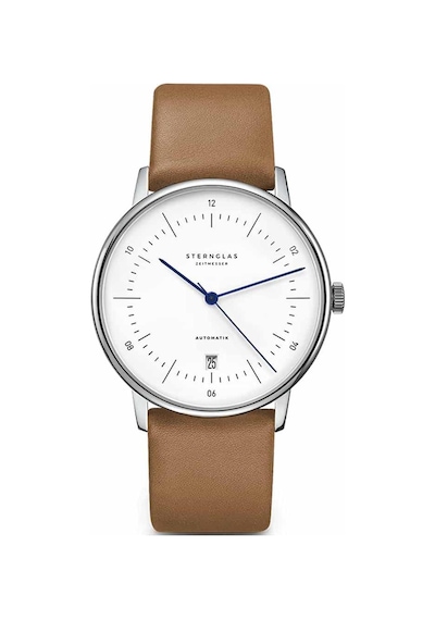 Sternglas Naos S02-na44-pr01 Otomatik Erkek Kol Saati Gümüş