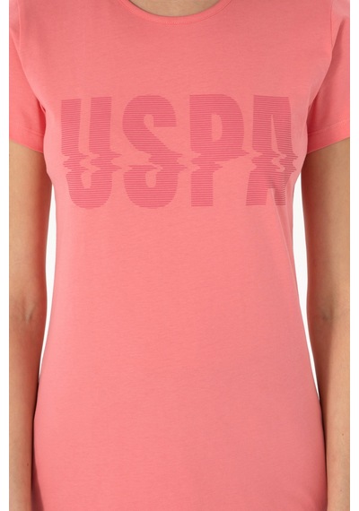 U.s. Polo Assn. Kadın Pembe Pijama Takım 50312917-vr041 Pembe