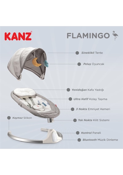 Kanz Flamingo Elektrikli Ana Kucağı