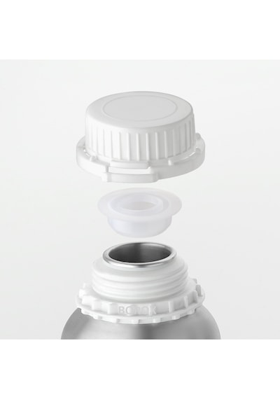 Rıgu-44 Tıpalı ve Kapaklı Metal Alüminyum Şişe 500 ML