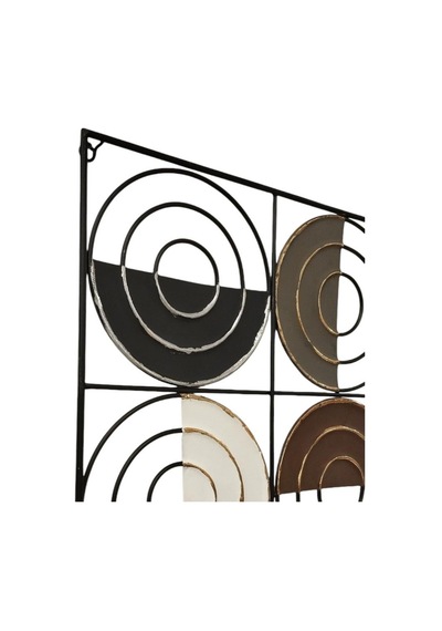 T.concept Yuvarlak Desenli Metal Duvar Aksesuarı