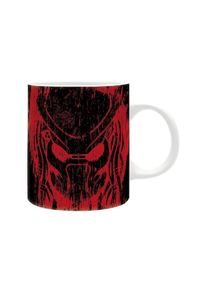 Predator Baskılı Seramik Beyaz Kupa