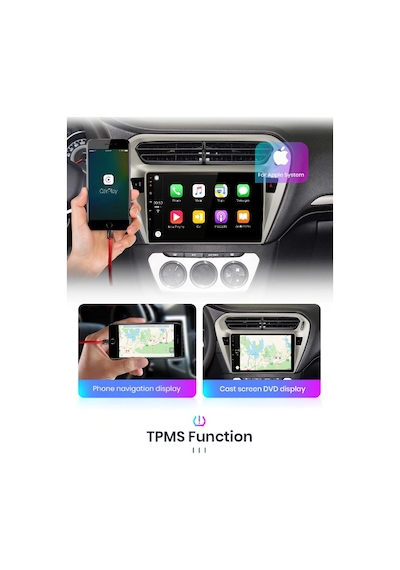 Peugeot 301- C-Elysee Android 9'' Multimedya Navigasyon 2+16Gb