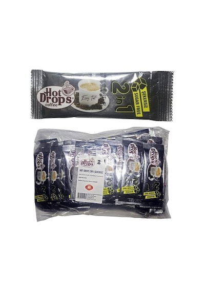 Hot Drops 2si1 Arada Seyahat Boy Hazır Kahve 40 Adet X 5 Gr