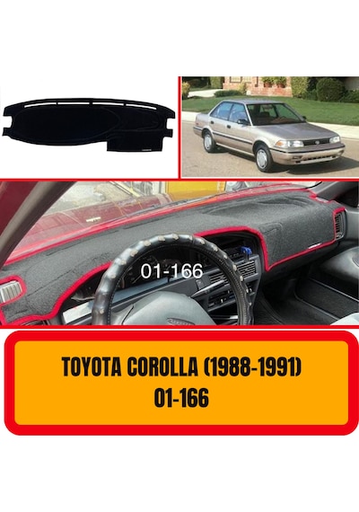 Toyota Uyumlu COROLLA 1988-1991 ÖN GÖĞÜS / PANEL /  TORPİDO KORUMASI - KILIFI - HALISI