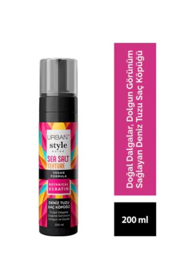 Urban Care Style Sea Salt Texture Köpük 200 Ml.