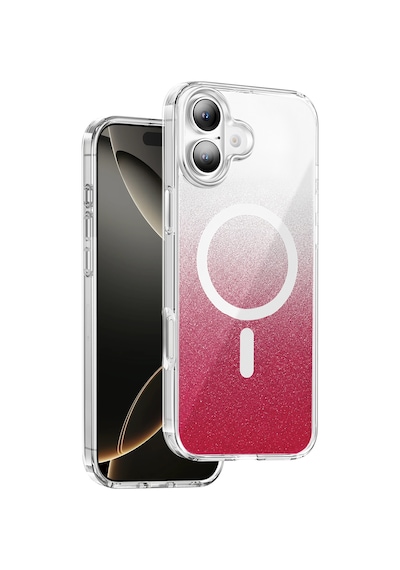 Onegif - 201 - Apple İphone 17 Sora Simli Magsafe Kapak - Glblseme - - Kırmızı