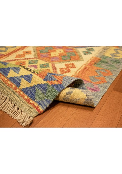 El Dokuma Afgan Yolluk Kilim 100% Yün Kök Boya Elsanat Eserı İle Harıka Desenlı Çok Renkli
