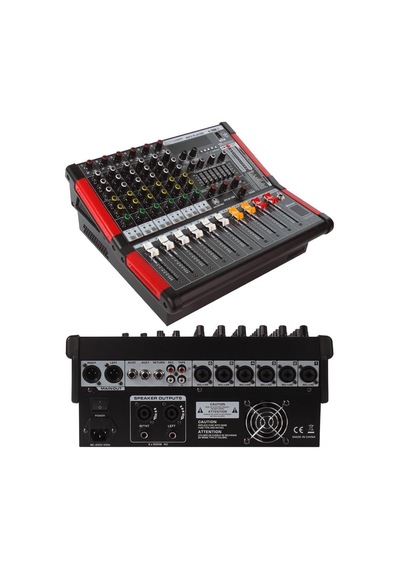 Maxword Rps-6c-1000 Amfili Power Mikser 2x500w Mixer 2x99 Dsp Efektli