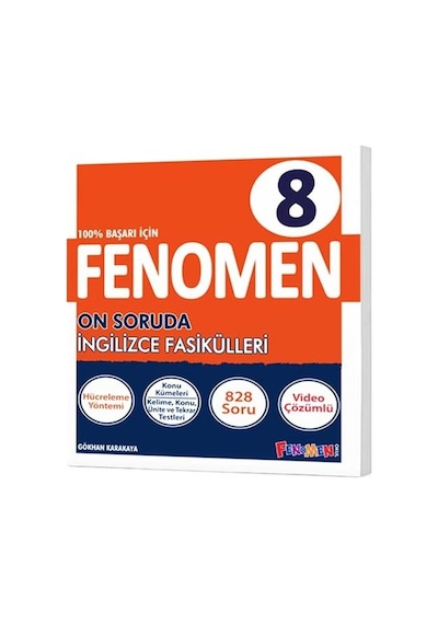 Fenomen 8. Sınıf On Soruda İngilizce Fasikülleri