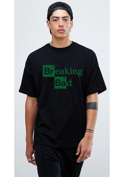 Startmore Breaking Bad Oversize Tişört Siyah