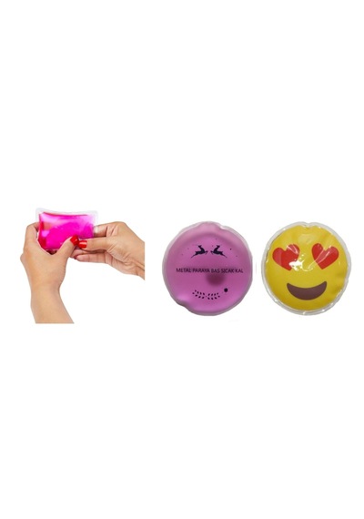 Emoji Pembe Ceylan Cep Sobası,el Isıtıcı,2 Adet Sıcak Su ...