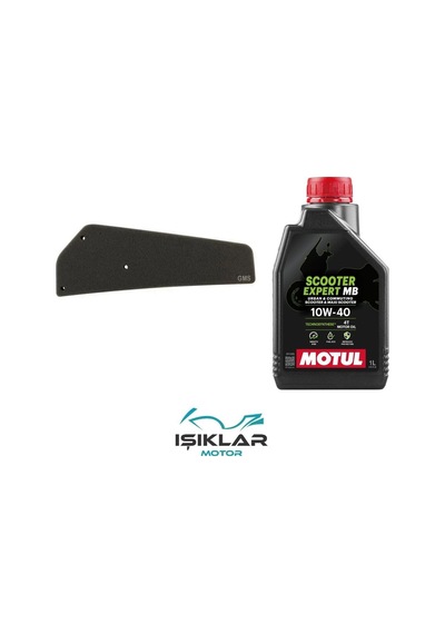 Kuba Twister 50 Motul Yağ Ve Hava Filtre Bakım Seti Bs0022