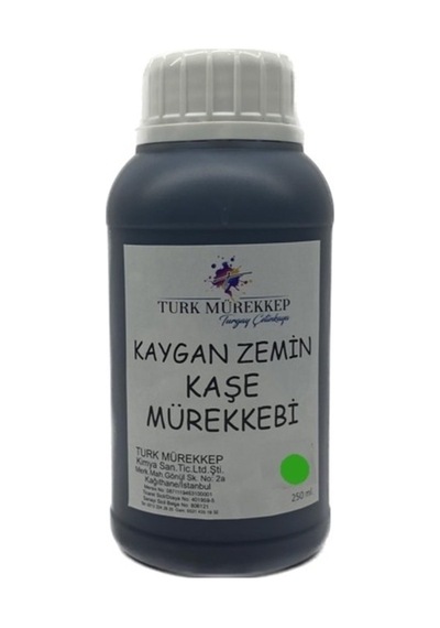 Kaygan Zemin Kaşe Mürekkebi Yeşil 250 Ml.
