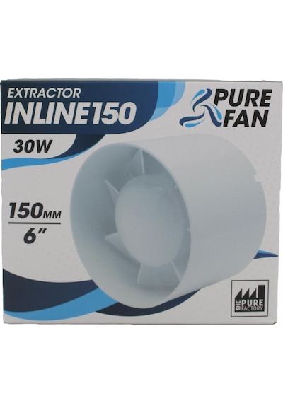 Pure Aksiyel Havalandırma Fanı 305 M3/150 Mm