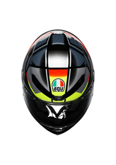 Agv K6 S Erazer - Black / Red / Yellow Fluo Diğer