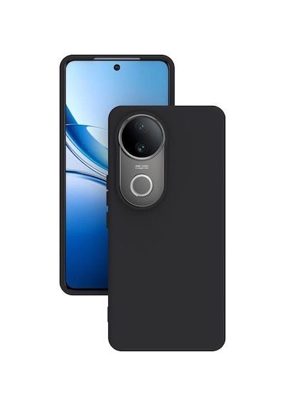 Vivo V50 5g Kılıf Kamera Korumalı Silikon Rubber Arka Kapak Siyah