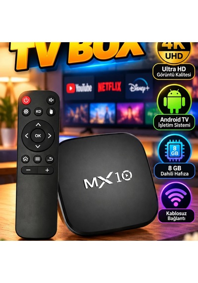 Mi Box S 4k Uhd Android Tv Box 8 Gb Dahili Hafıza
