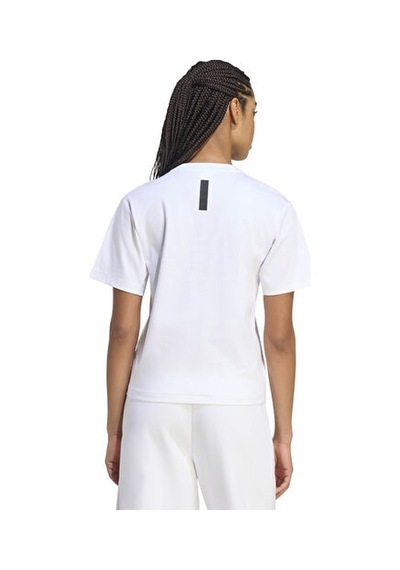 Adidas W Z.n.e. Tee Kadın Günlük Tişört Kf6363 Beyaz