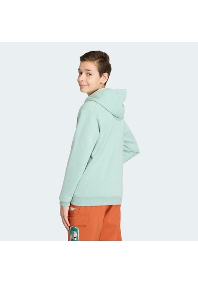 Adidas Minecraft Terrex Çocuk Yeşil Sweatshirt Kv6480
