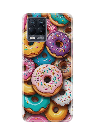 Realme 8 - 8 Pro Kılıf Boutique Baskılı Resimli Donut Pcode -031