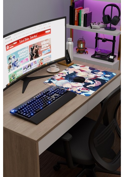 Yuri On Ice Anime V4 - 48x40 Xl Gaming Kauçuk Kaymaz Taban Mouse Pad Fare Altlığı