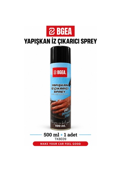 Bgea Bant Ve Etiket Sökücü 500 Ml Yapışkan İz Çıkarıcı Aerosol Sprey