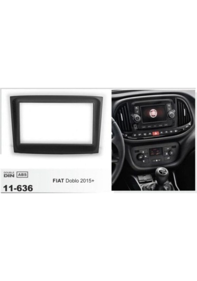 Fiat Doblo 2015-2018 Double Teyp Çerçevesi N11.585
