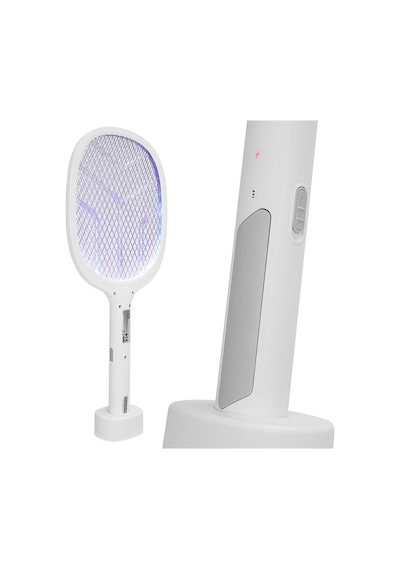 Asonic As-a25 1200mah 3000v Çıkış Uv Mavi Işıklı Şarjli Masaüstü Raket Sinek Öldürücü Diğer