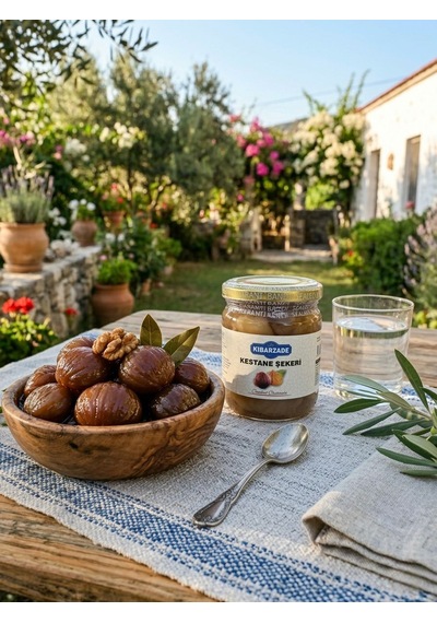 Kestane Şekeri - Şerbetli Kavanoz - 250 Gr