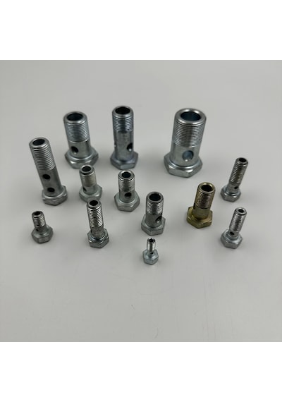 Delikli Mazot Civatası Orta M6x1