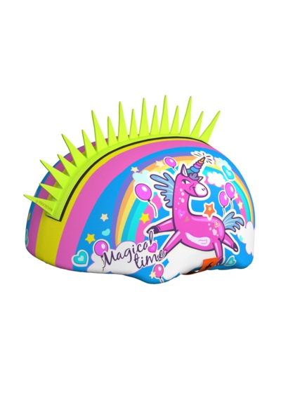 Maskara Extreme Mohawk Kask Kılıfı, Snowboard Kayak Bisiklet Kask Kılıfı Mor - Pembe