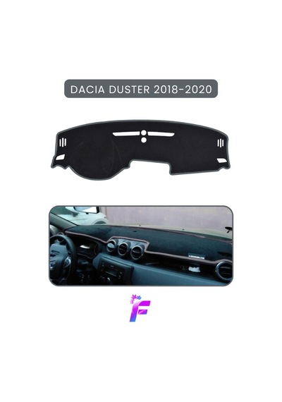 Dacıa Duster 2018-2020 Uyumlu Torpido Örtüsü Araca Özel Üretim Kolay Montaj Ta68