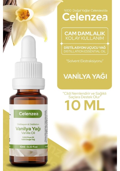 Vanilya Yağı%100 Doğal Bitkisel Uçucu Yağ Vanilla Oil 10ml Diğer