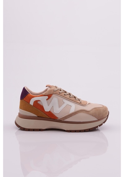 Dgn 55100 Kadin Sneaker Nude Multi