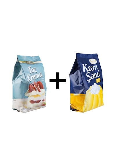 Dondo Krem Şanti 1000 Gr & Fiero Toz Krema Patiseri 1000 Gr.