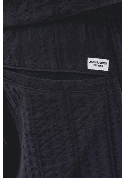 Jack & Jones Jpstjaıden Tyson Erkek Jogger Şort Rahat Kesim Günlük Yazlık Şort Siyah