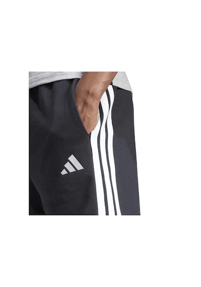 Adidas Essential 3-stripes French Terry Erkek Siyah Şort Siyah
