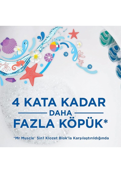 Klozet Blok 2'li Marine, 77.2g 1 Paket 1 X 122 G 2li Paket