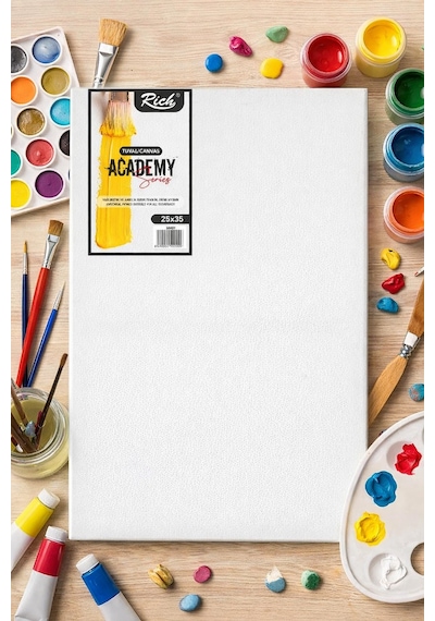 25 35 Rich Academy Kanvas Tuval
