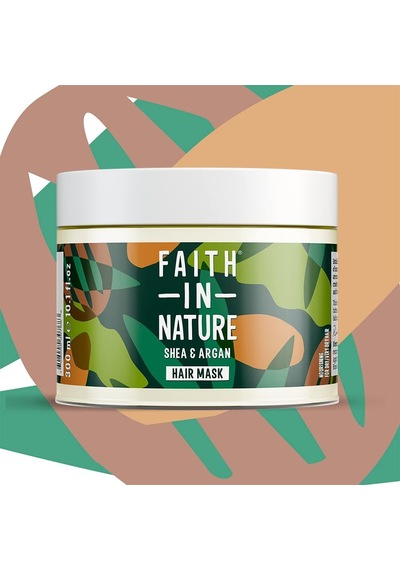 %99 Doğal Besleyici Saç Bakım Maskesi Çok Kuru Saç Tipleri İçin Shea & Argan, 300 Ml 2 Paketi