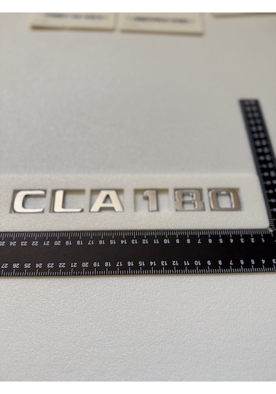 Benz Cla180 Bagaj Yazısı Krom Metal 3m 3d Yazı Logo